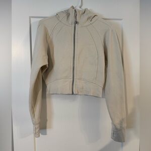 Lululemon Cropped Scuba Zip-Up Jacket